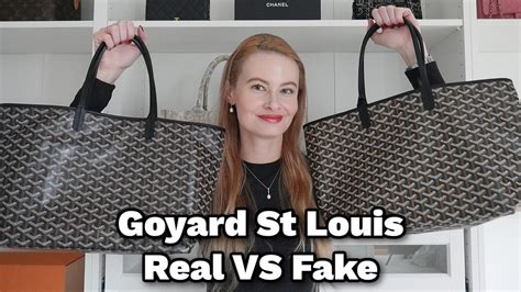 how to spot a fake goyard st louis tote|how to find a goyard bag.